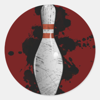 Der Aufkleber mit 5 Buttonen