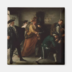 Der Aufruhr von Esquilache Magnet