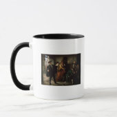 Der Aufruhr von Esquilache Tasse (Links)