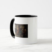 Der Aufruhr von Esquilache Tasse (Vorderseite Links)