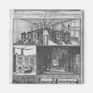 Der aufschlussreiche Co die Station Edison Magnet