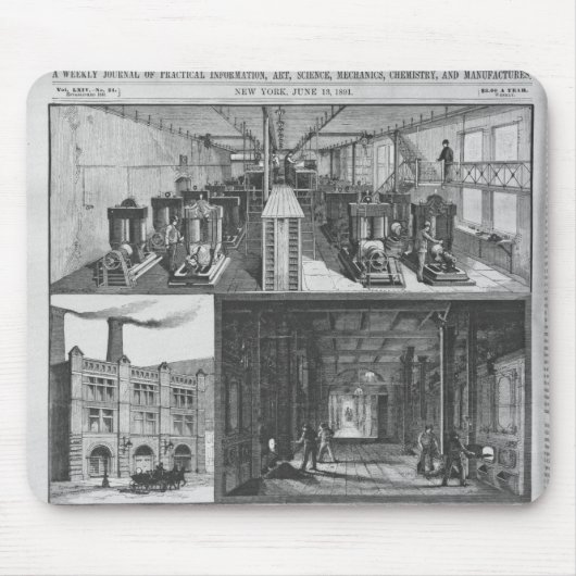 Der aufschlussreiche Co die Station Edison Mousepad (Vorne)