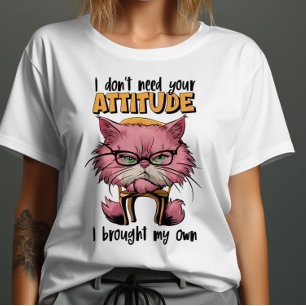 Der Aufstand der rosa Feline T-Shirt
