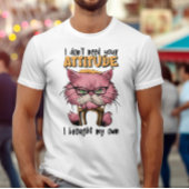 Der Aufstand der rosa Feline T-Shirt