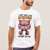 Der Aufstand der rosa Feline T-Shirt (Vorderseite)