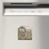 Der Aufstand von Reveillon vom April 1789 Magnet (In Situ (Geschirrspüler))