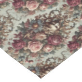 Der Aufstand zum Blühen - gotisches Mittelmuster Tischdecke (Schrägansicht)