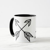 Der Aufstands-Kaffee-Tasse der Laune Tasse (Vorderseite Links)