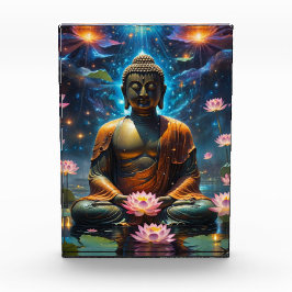 Der aufsteigende Buddha Fotoblock