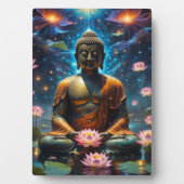 Der aufsteigende Buddha Fotoplatte (Vorderseite)