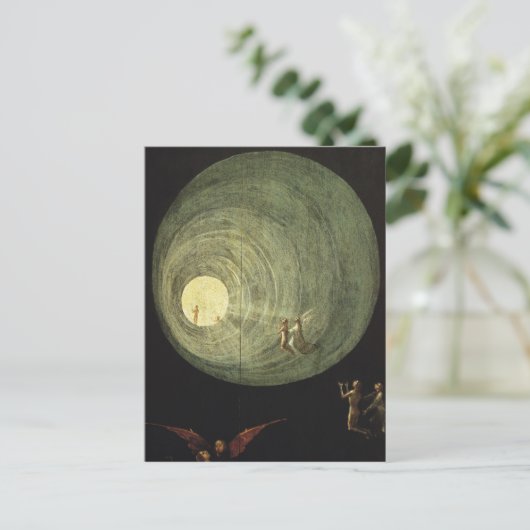 Der Aufstieg der Gesegneten Postkarte (Stehend Vorderseite)