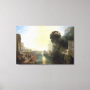 Der Aufstieg des Carthaginian Reiches Leinwanddruck