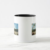 Der Aufstieg des Montgolfier Ballons an Tasse (Zentrum)