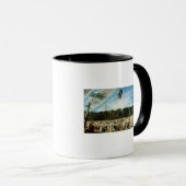 Der Aufstieg des Montgolfier Ballons an Tasse (VorderseiteRechts)