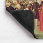Der Aufstieg des Montgolfier Ballons Mousepad (Ecke)