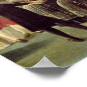 Der Aufstieg des Montgolfier-Ballons Poster (Ecke)