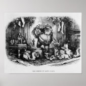 Der Aufstieg des Weihnachtsmannes 1872 Poster (Vorne)