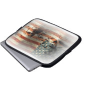 Der Aufstieg einer Nation ... Laptopschutzhülle (Vorne Knopf)
