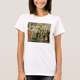 Der Aufstieg eines Hot-Air-Ballons in Madrid, Deta T-Shirt