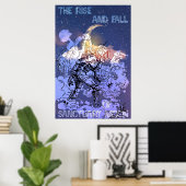Der Aufstieg und Fall des Heiligmonds Poster (Heimbüro)