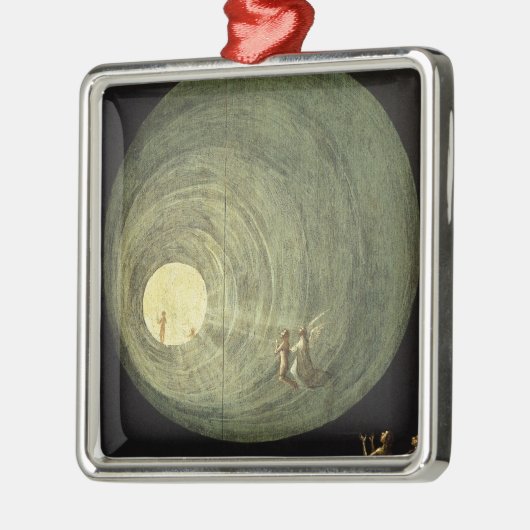 Der Aufstieg von gesegnet Silbernes Ornament (Links)