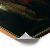 Der Aufstieg von Lazarus, 1857 Poster (Ecke)