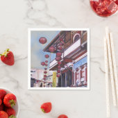 Der aufstrebende Drache meines Vaters, Singapur Serviette (Beispiel)