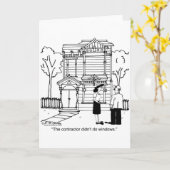 Der Auftragnehmer hat Windows nicht ausgeführt Karte (Gelbe Blume)