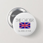 DER AUFTRAGS-KLASSISCHE FELSEN-KNOPF BUTTON (Vorne & Hinten)