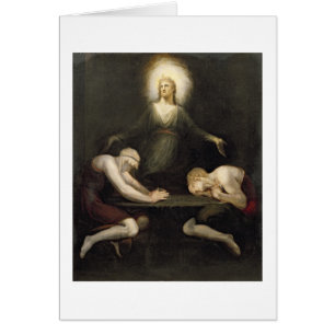 Der Auftritt von Christus bei Emmaus, 1792 (Öl au