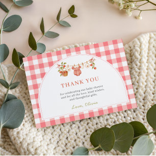 Der Augapfel Baby Shower Danksagungskarte Dankeskarte