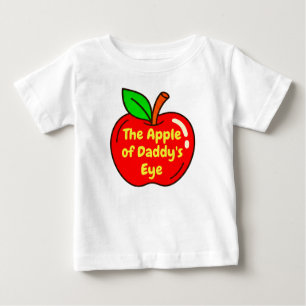 Der Augapfel von Daddys Auge (Vater-Geschenk) Süße Baby T-shirt