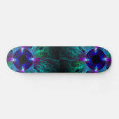 Der Augen-abstrakte KunstSkateboard Skateboard (Horizontal)