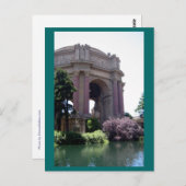 Der Augenblick des Palastes der schönen Künste - F Postkarte (Vorne/Hinten)