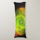 Der Augennebel der Katze grün | Seitenschläferkissen (Vorderseite Vertikal)