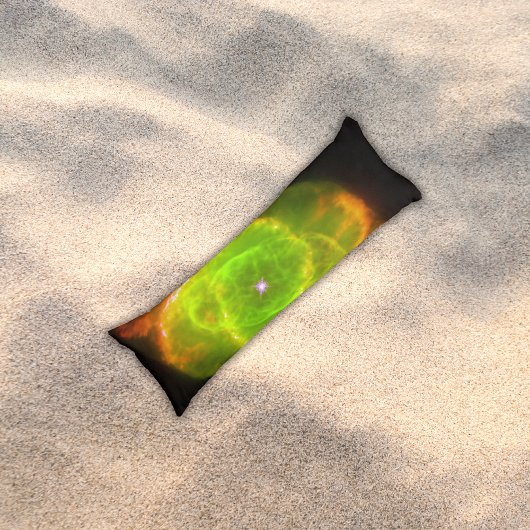 Der Augennebel der Katze grün | Seitenschläferkissen