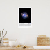 Der Augennebel der Katze (NGC 6543) Poster (Küche)