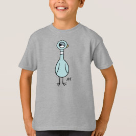 Der augenseitige Kidsstahl der Taube T-Shirt