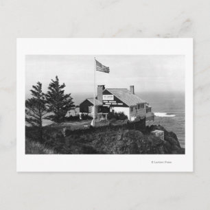 Der Ausblick auf Cape Fowlweather, Oregon Postkarte