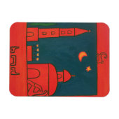 Der Ausblick von Santo Spirito 2002 Magnet (Horizontal)