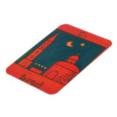 Der Ausblick von Santo Spirito 2002 Magnet (Linke Seite)