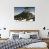 Der Ausbruch des Ätna Leinwanddruck (Insitu (Schlafzimmer))