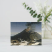 Der Ausbruch des Ätna Postkarte (Stehend Vorderseite)