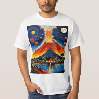 Der Ausbruch des Vulkans 3 T-Shirt