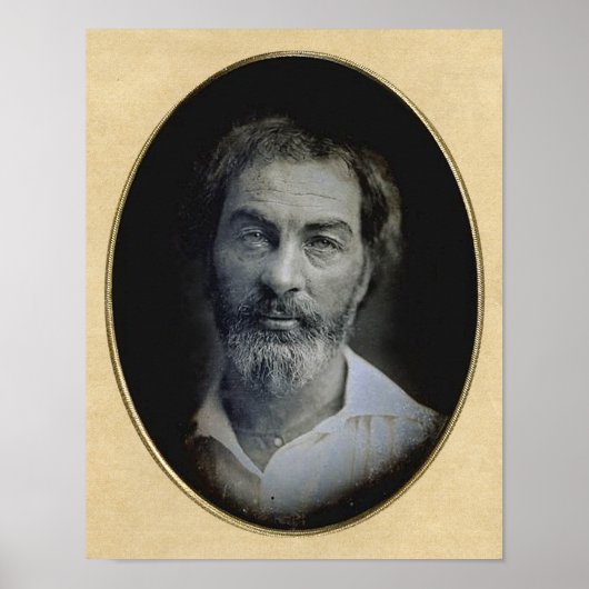 Der Ausdruck in Ihren Augen: Walt Whitman, 35 Jahr Poster (Vorne)