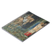 Der Ausfall von Tapisserie Sir-Gawain William Notizblock (Linke Seite)