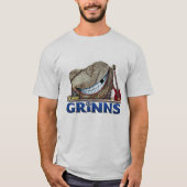 Der Ausflug T der GRINNS Männer (grau) T-Shirt (Vorderseite)