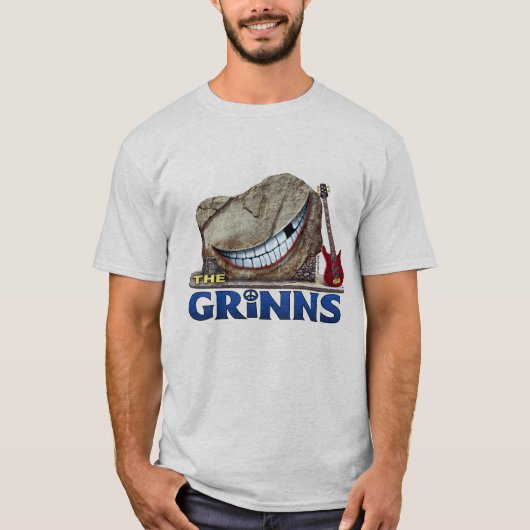 Der Ausflug T der GRINNS Männer (grau) T-Shirt (Vorderseite)