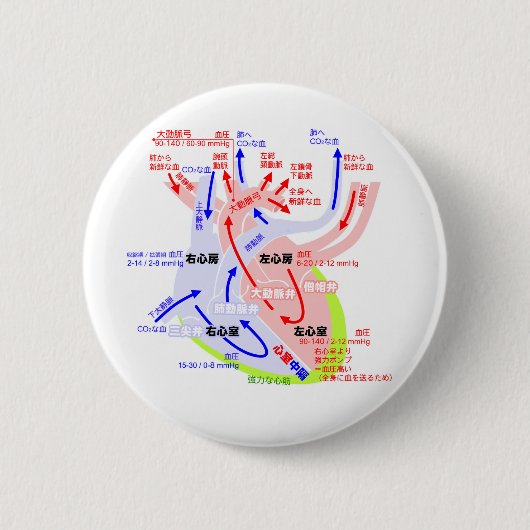 Der ausführlichere Herzjapaner Button (Vorderseite)