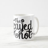 Der ausgefranste Knoten - Logo 11oz. Tasse (VorderseiteRechts)